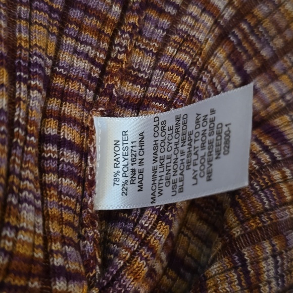 ARIZONA JEAN CO WOMEN'S JUNIORS SIZE PLUM CROP TOP SIZE XL - Picture 16 of 16